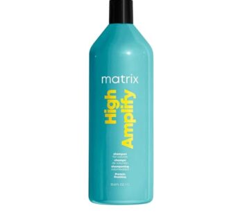 Matrix High Amplify Volumizing Shampoo | Instant Lift & Lasting Volume Silicone-Free Boost Structure in Fine, Limp Hair Salon Professional Packaging May Vary 33.8 Fl. Oz.