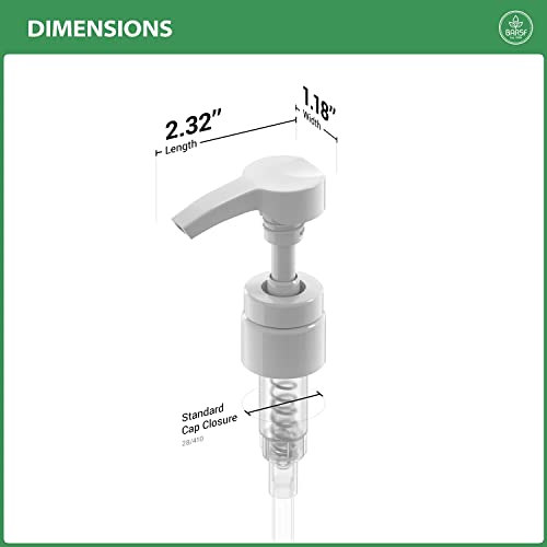 Universal Shampoo/Conditioner Pump for Bottle, 1 L/33.8 oz., Piece 2 White - Image 5
