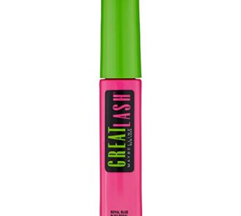 Maybelline Great Lash Washable Mascara, Royal Blue, 1 Tube