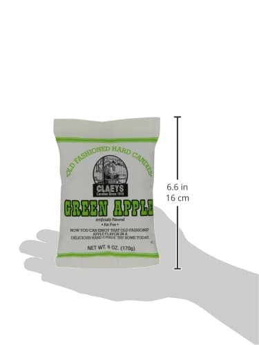Claey's Green Apple Drops, 6-Ounce Packages (Pack of 12) - Image 3