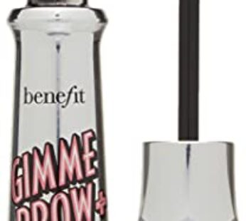 Benefit Gimme Brow+ Volumizing Fiber Gel, #3 Medium Neutral Light Brown, 0.05 Fl Oz