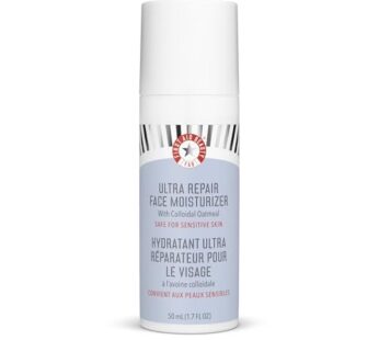 First Aid Beauty Ultra Repair Face Moisturizer ? Lightweight, Hydrating Face Lotion for All Skin Types, 1.7 Oz