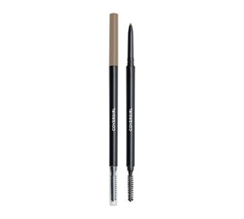 COVERGIRL – Easy Breezy Brow Micro-Fine + Define Pencil, Micro-fine tip, no sharpening required, Built-in spoolie-brush, 100% Cruelty-Free