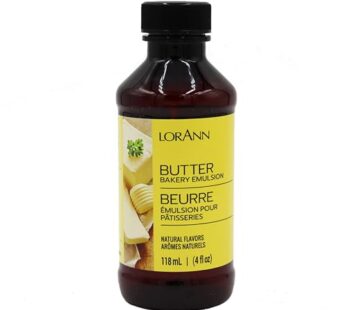 Lorann Oils Butter Bakery Emulsion: True Butter Flavor, Ideal for Enhancing Rich Dairy Notes in Baked Goods, Gluten-Free, Keto-Friendly, Butter Flavoring Essential for Your Kitchen