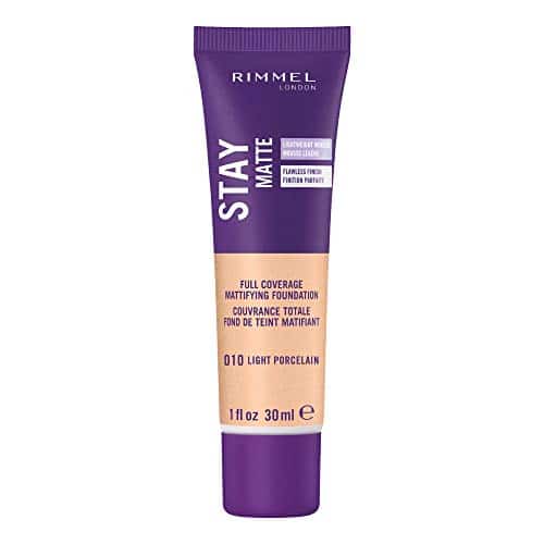 Rimmel Stay Matte Foundation, Light Porcelain, 1 Fluid Ounce