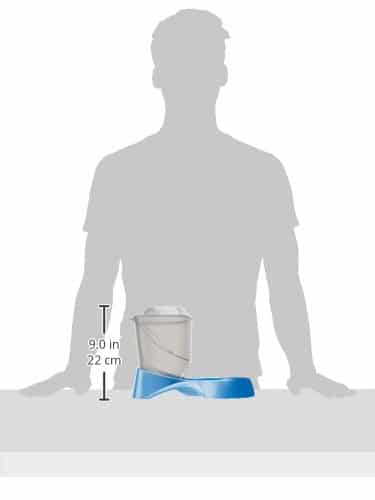 Van Ness Pets Small Gravity Auto Feeder for Cats/Dogs, 3 Pound Capacity GRAY - Image 8