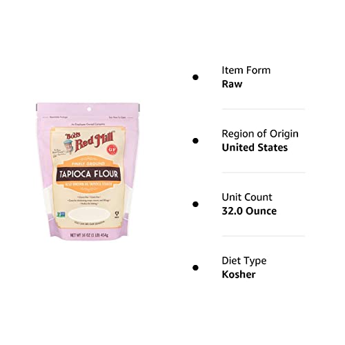 Bob's Red Mill Tapioca Flour - 16 Ounce (Pack of 2) - Image 6