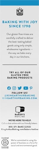 King Arthur Flour Gluten Free Pie Crust Mix, Packaging May Vary, 14 Oz - Image 15