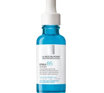 La Roche-Posay Hyalu B5 Pure Hyaluronic Acid Serum for Face | Vitamin B5 + Hyaluronic Acid + Madecassoside | Hydrating Serum Visibly Plumps Skin | Sensitive Skin Safe | Anti Aging Serum | Oil-Free