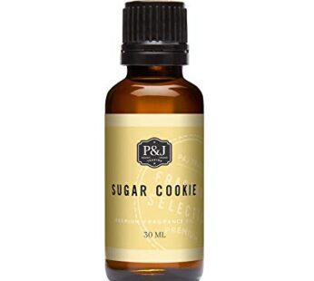 P&J Trading – Sugar Cookie Scented Oil 30ml – Fragrance Oil for Candle Making, Soap Making, Diffuser Oil