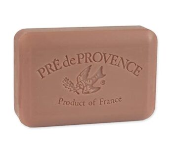 Pre de Provence Artisanal Soap Bar, Enriched with Organic Shea Butter, Natural French Skincare, Quad Milled for Rich Smooth Lather, Patchouli, 8.8 Ounce