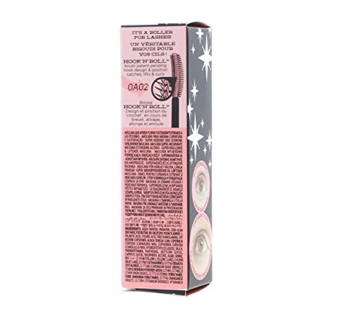 Benefit Cosmetics Roller Lash Curling Lifting Mascara (Black) Deluxe Mini 0.1 oz - Image 4