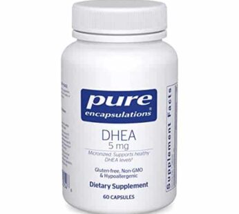 Pure Encapsulations mg – Immune Support & Hormones Balance* – Micronized – Gluten Free & Vegan – 60 Capsules