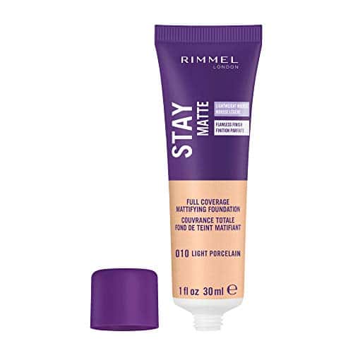 Rimmel Stay Matte Foundation, Light Porcelain, 1 Fluid Ounce - Image 2