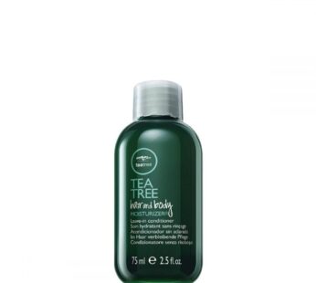 Tea Tree Hair and Body Moisturizer Leave-In Conditioner, Body Lotion, After-Shave Cream, For All Hair + Skin Types, 2.5 fl. oz.