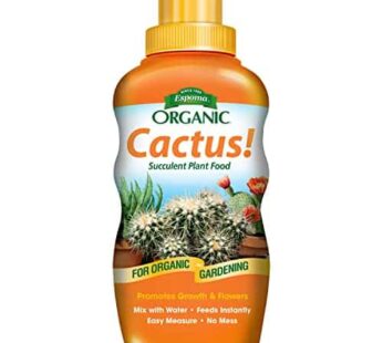 Espoma Organic Cactus! Plant Food, Natural & Organic Fertilizer for all Cactus, Succulents, Palm, and Citrus both indoors and outdoors, 8 oz, Pack of 1