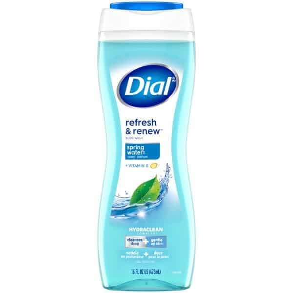 Dial Body Wash, Refresh & Renew Spring Water, 16 fl oz, Pack of 6 - Image 2