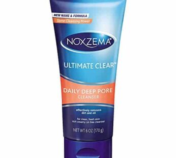 Noxzema Ultimate Clear Daily Deep Pore Cleanser, 6 Ounce (Pack of 3)
