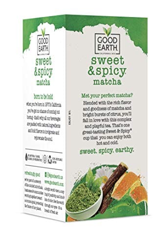 Good Earth Green Tea, Sweet and Spicy, Matcha Maker, 18 Count, Pack of 6 - Image 3