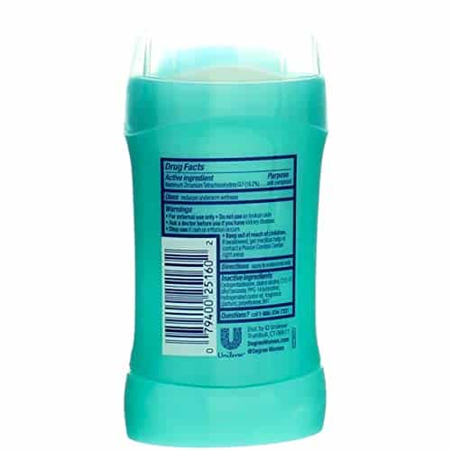 Degree Shower Clean Dry Protection Antiperspirant Deodorant Stick, 1.6 oz , blue - Image 3