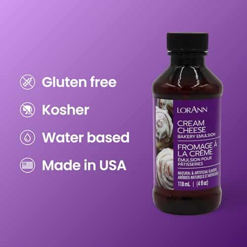 LorAnn Cream Cheese Bakery Emulsion, 4 ounce bottle - Image 6