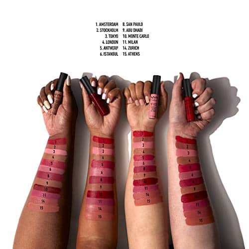 NYX PROFESSIONAL MAKEUP Soft Matte Lip Cream, Lightweight Liquid Lipstick - Athens (Matte Peach Beige) - Image 5