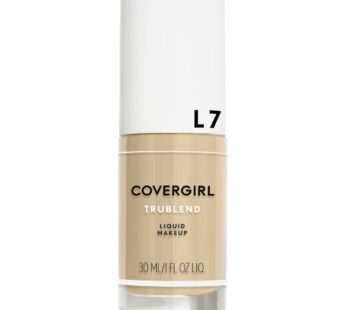 COVERGIRL, truBlend Liquid Foundation Makeup, Warm Beige, 1 oz, 1 Count (packaging may vary)