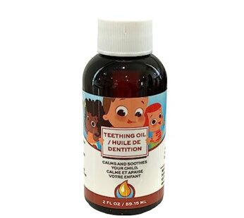 Punkin Butt Teething Oil – 2 oz – 100% Natural, for Babies – Proprietary Blend includes Chamomile, Sunflower, Peppermint, and Clove – Baby Teething Relief with No Added Chemicals (2 ounce)
