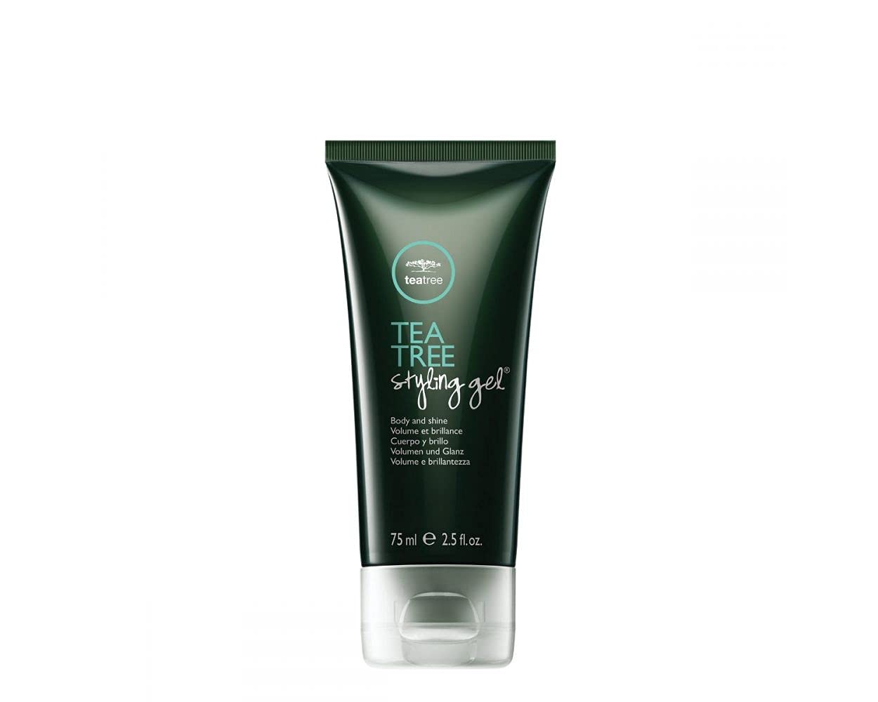 Tea Tree Styling Gel, Medium Hold, High-Shine Finish, For All Hair Types, 2.5 fl. oz.