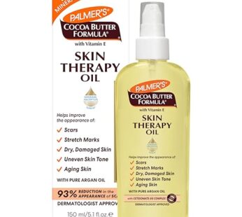 Palmer’s Cocoa Butter Formula Skin Therapy Moisturizing Body Oil with Vitamin E, 5.1 Ounces