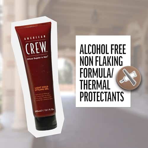 American Crew Men's Hair Gel, Light Hold, Non-Flaking Styling Gel, 13.1 Fl Oz - Image 4