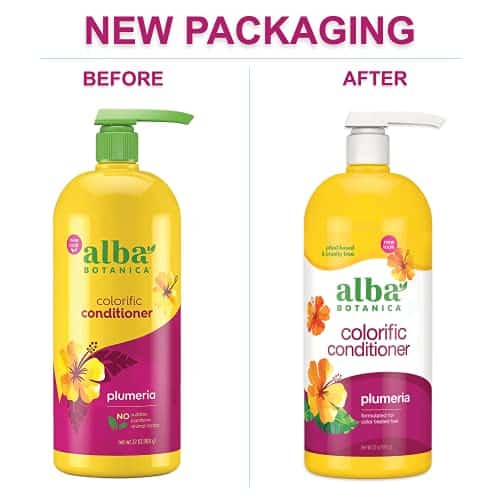 Alba Botanica Colorific Conditioner, Plumeria, 32 Oz - Image 6