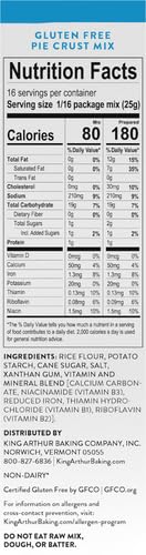 King Arthur Flour Gluten Free Pie Crust Mix, Packaging May Vary, 14 Oz - Image 16