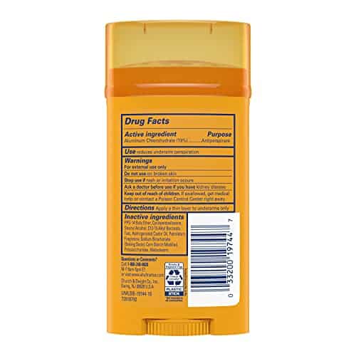 Arm and Hammer Ultra Max Solid Antiperspirant Deodorant Active Sport 2.6 oz. (Pack of 3) - Image 3
