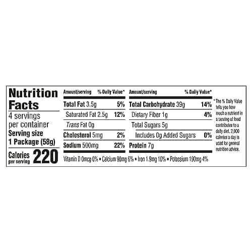 Kraft Triple Cheese Macaroni & Cheese Easy Microwavable Dinner, 2.05 Ounce, 4 Count (Pack of 1) - Image 9