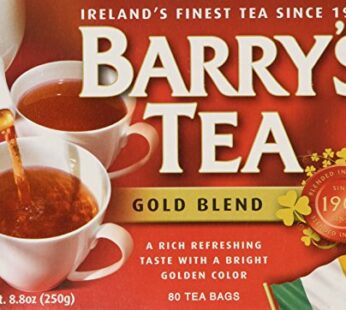 Barry’s Tea Gold Blend, 80 Count (Pack of 2)