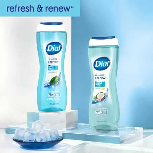 Dial Body Wash, Refresh & Renew Spring Water, 16 fl oz, Pack of 6 - Image 9