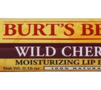 Burts Lip Balm Wild Cherr Size .15z Burts Lip Balm Wild Cherry .15z (Pack of 4)