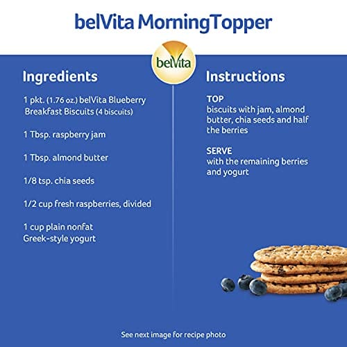 belVita Blueberry Breakfast Biscuits, 8 Packs (4 Biscuits Per Pack) - Image 12