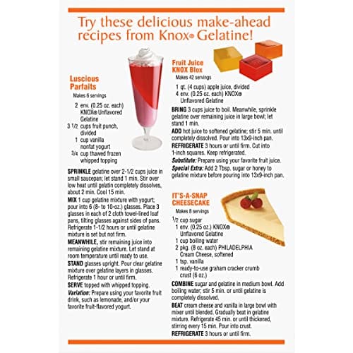 Knox Original Unflavored Gelatin (32 ct Packets) - Image 3