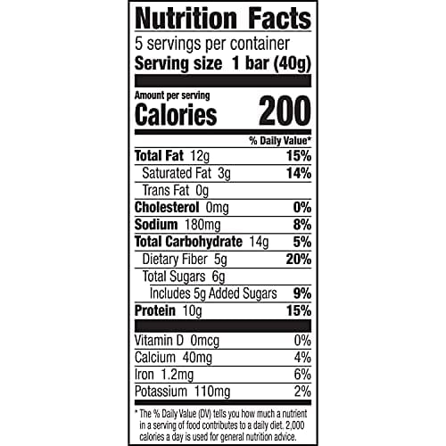 Nature Valley Chewy Protein Granola Bars, Salted Caramel Nut, 5 Bars, 7.1 OZ - Image 11