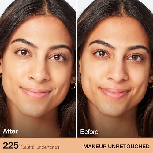Maybelline Fit Me Dewy + Smooth Liquid Foundation Makeup, Medium Buff, 1 Count (Packaging May Vary) - Image 3