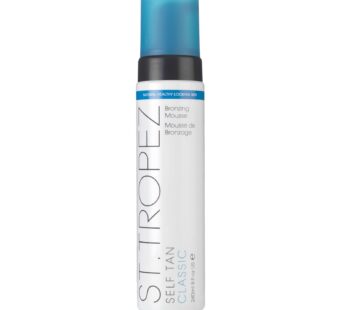 St.Tropez Self Tan Classic Bronzer Mousse Foam, Original Fake Tan, Streak-Free Finish, Develops in 4-8 hours, Vegan, Natural & Cruelty Free, 8 fl oz