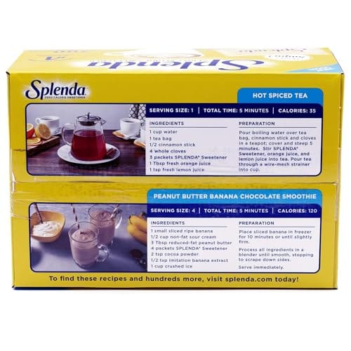 SPLENDA Zero Calorie Sweetener, 700 Count Packets - Image 7