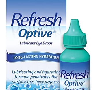 Refresh Optive Lubricant Eye Drops, 0.5 Fl Oz Sterile