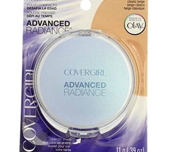 CoverGirl Advanced Radiance Age Defying Pressed Powder – Classic Beige (115) – 2 pk