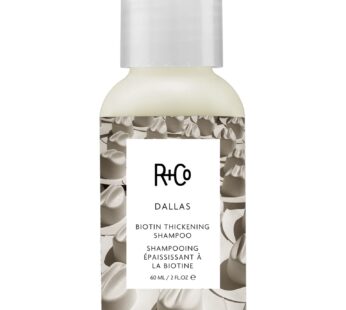 R+Co Dallas Biotin Thickening Shampoo | Thickens, Nourishes + Strengthens | Vegan + Cruelty-Free | 2 Oz