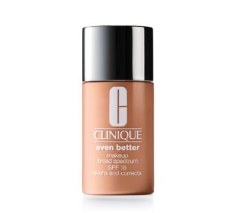 Clinique Even Better Makeup Medium Coverage Foundation Broad Spectrum SPF 15| Evens Skin Tone + Reduces Dark Circles, Honey