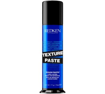 Redken Texture Paste Hair Styling Paste for Definition | Adds Long-Lasting Style & Definition | Relaxed & Deconstructed Styling | Rough Paste | Medium Hold | For All Hair Types | 2.5 Oz
