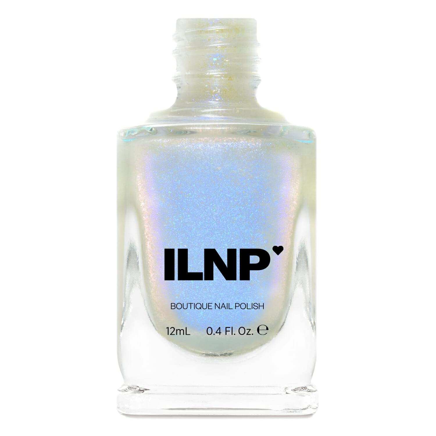 ILNP Abyss - Glowing Blue, Deep Purple Iridescent Topper Nail Polish